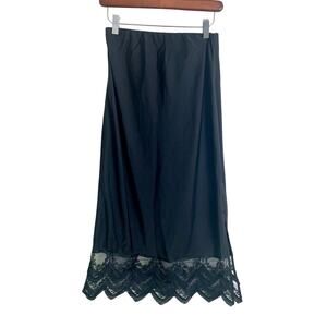 Lea Viola Womens Skirt Sz XS Slip Lace Midi Classic Whimsigoth Gothic Capsule